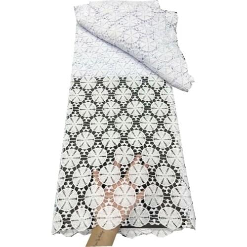 SJ Lace African Lace Fabric Embroidered Nigerian Lace Fabrics Bridal 2021 High Quality French Lace Fabric For Wedding j5-87