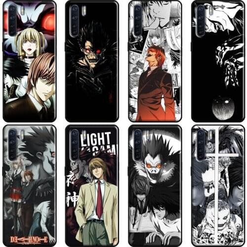 Death Note Ryuk Soft For OPPO F5 F7 A52 A72 A1K A5S A15 A83 A91 A31 A53 A9 A5 2020 Reno 4 Pro 2Z Cover