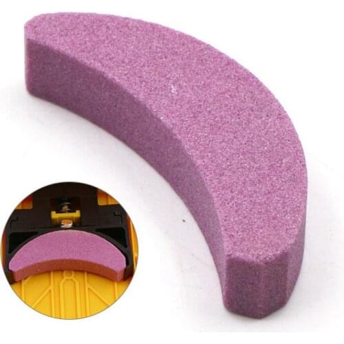 Chain stone portable chain saw sharpening tool pink stone saw chain grinding tool matching with the chain stone
