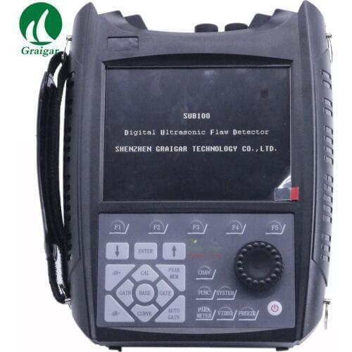 SUB100 Portable Digital Ultrasonic Flaw Detector Range: (0~6000) mm Bandwidth: (0.2~15) MHz