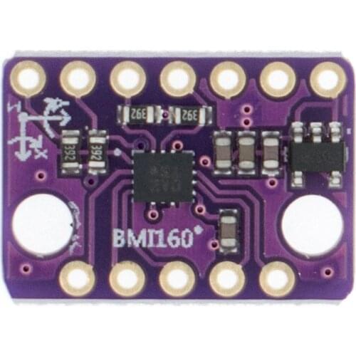 MH-ET LIVE BMI160 GY-BMI160 6DOF 6-axis Rate Gyro Gravity Accelerometer Sensor Module IIC I2C SPI Communication Protocol 3-5V