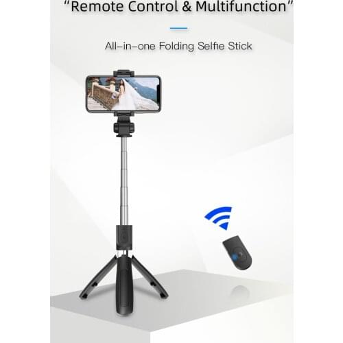 Photography tripod for mobile phone Bluetooth Remote for camera Flexible Mini adjustable 70cm Travel Stand for Live Youtube