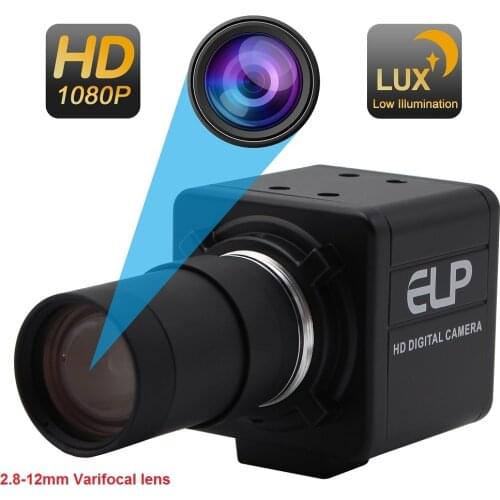 ELP 2MP 1080P Sony IMX322 2MP MINI USB Digital Industry Video Microscope Webcam Low starlight 0.01lux HD Camera for Microscope