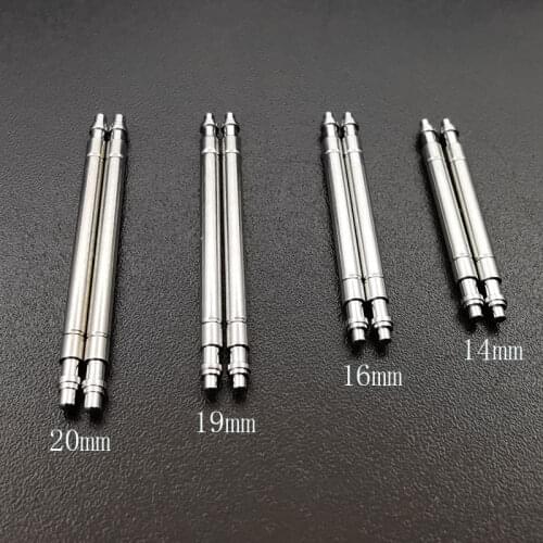 High Quality Stainless Steel Spring Bars For Omega DE ViLLE Watch Steel Bracelet Band , Watch Strap Watch Parts 14mm 19mm 20mm