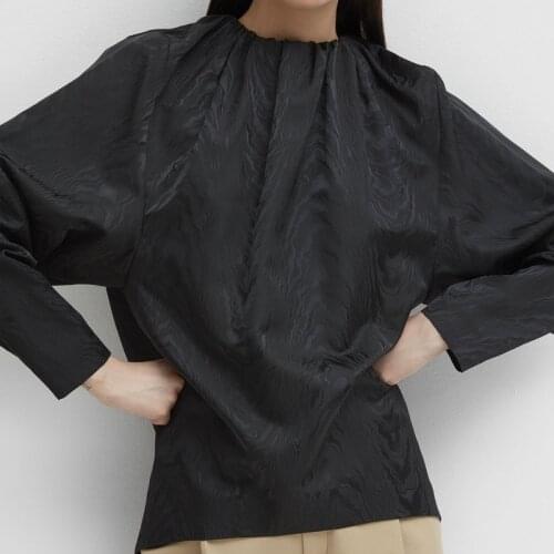 XIZOU Dark Blouses