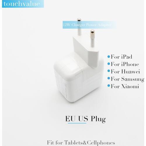 AAAA 12W Charger For Apple For Huawei 2.4A USB Power Adapter Travel Portable Tablets Cellphones Charging Adapter For Xiaomi New