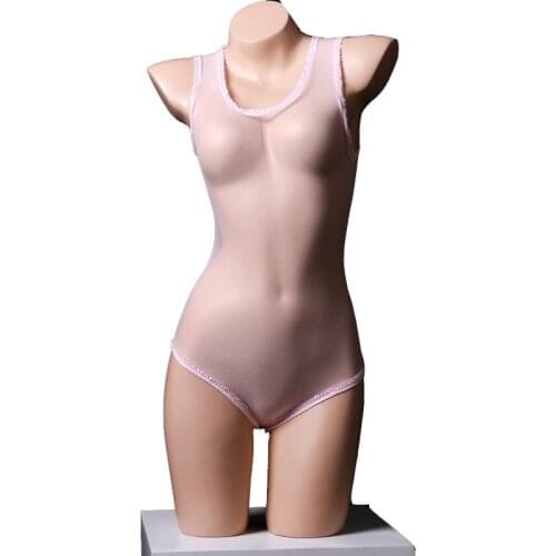 Women Sexy Sheer Nylon Teddies Thong Leotard Lingerie Babydoll Underwear Bodystocking Bodysuit