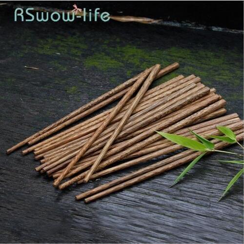 Best Selling 2019 Products Kitchen Tableware 10 Pairs Of Wooden Chopsticks Natural Wood Chopsticks Cute Chop Sticks