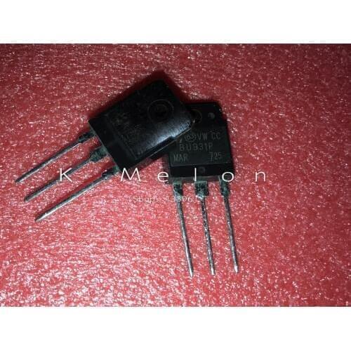 10PCS BU931P BU931ZP BU931 TO-247/TO-218 15A 400V NPN POWER DARLINGTON TRANSISTOR