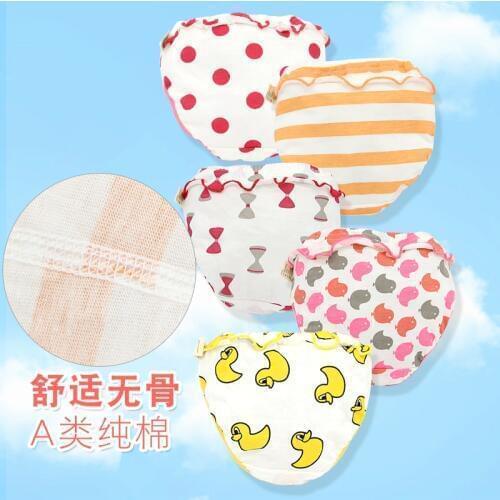 5pieces/lot Baby underwear Girls underpanties 100% Cotton cute new fashion Kids Short Briefs children panties Free Shipping