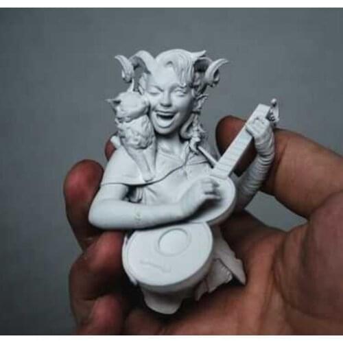 6CM Resin Figure Model Kit Unassambled Unpainted BUST535