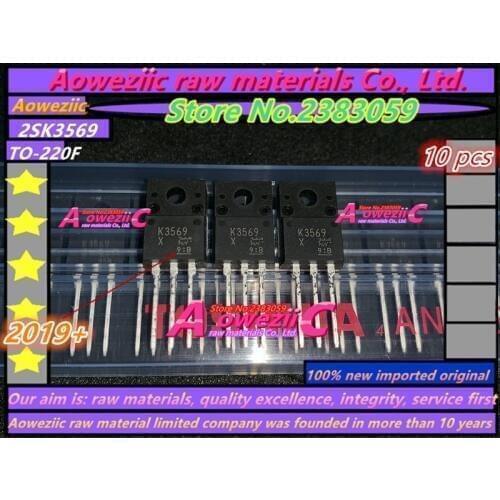Aoweziic 2019+ 100% new imported original K3569 2SK3569 TO-220F silicon N channel MOS type 10A 600V