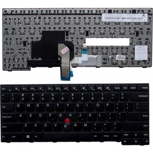 US Black New English Replace laptop keyboard For IBM For Thinkpad E450 E455 E450C T450 W450 With pointing sticks