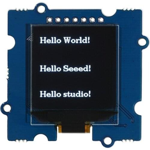 Grove - OLED Display 1.12 (SH1107) V3.0 - SPI/IIC -3.3V/5V,SPI available,monochrome 128×128 pixels