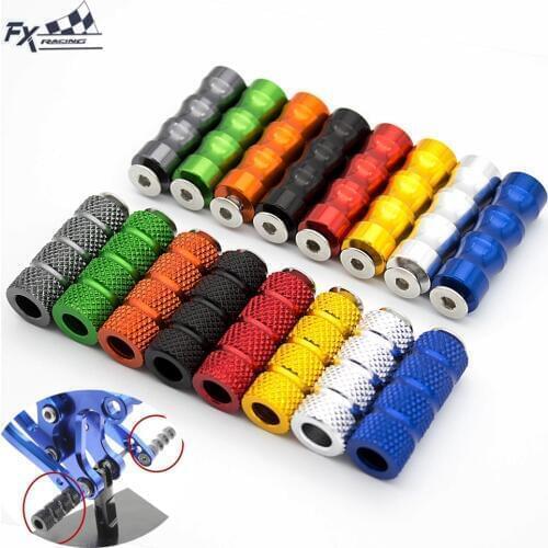 6mm Motorcycle Footrest Rearset Pedal Gear Shift Lever Foot Peg For Racing Street Bike Sport Bike Yamaha Kawasaki Honda Suzuki