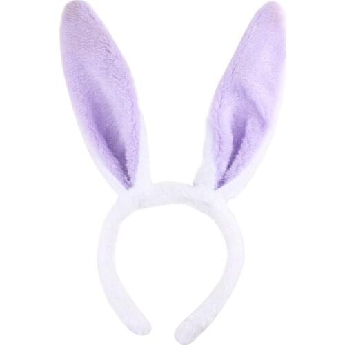 Easter Adult Children Cute and Comfortable Hairband Rabbit Ear Headband Dress Costume Bunny Ear Hairband Hair Accessories