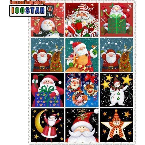 Christmas Gift Full Square/Round Drill 5D DIY Diamond Painting 3D Embroidery Cross Stitch Mosaic Home Decor