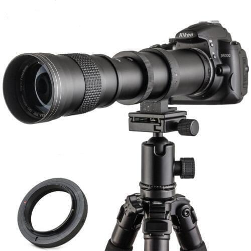 JINTU 420-800mm F/8.3 Super Telephoto Manual Lens for SONY a6500 NEX-7 NEX-6 NEX-5T NEX-5N NEX-5R 3N E-Mount Digital Camera