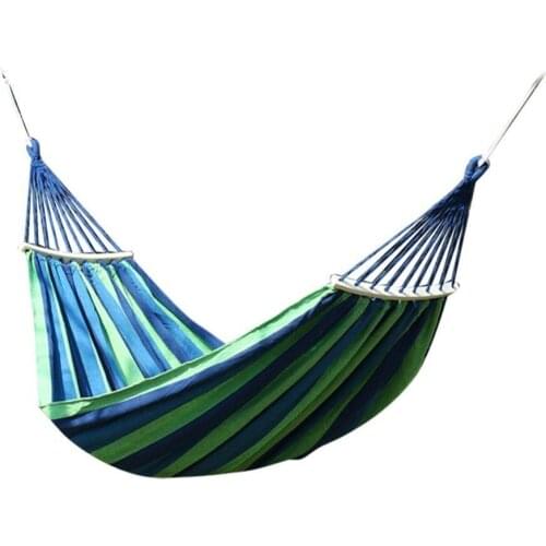 Outdoor hammock rollover bending wooden stick hammock swing canvas single camping hammock camping equipment рогатка для рыбалки