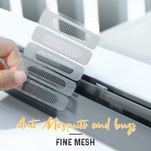 1/5/10pcs Anti-insect Fly Bug Door Window Mosquito Screen Net Repair Tape Patch Adhesive Broken Hole Window Repair Accessories