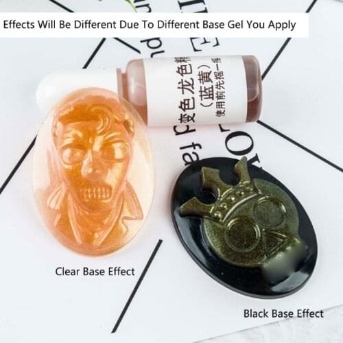 10 Color Aurora Chameleon-Resin Pigment Kit Colors Change Resin Colorant Dye Kit