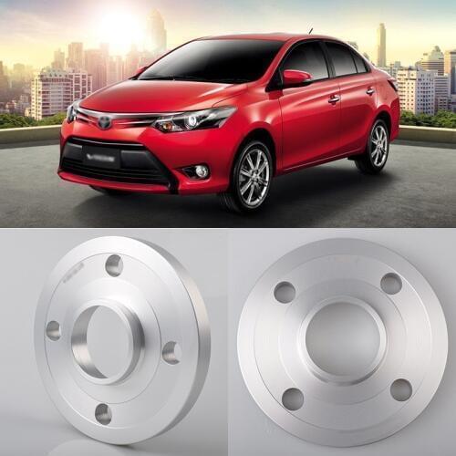 2PCS 4x100 54.1CB Aluminum Centric Wheel Spacers Tire Adapters Rims Flange Hubs For Toyota Yaris/Corolla EX /Vios