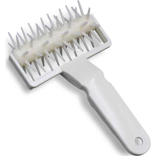 Dough Puncher Plastic Bread Needle Puncher Pizza Needle Roller Crust Cookies Biscuit Puncher Decoration Cooking Tool