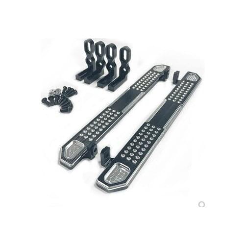 2 piece aluminum side metal cleat pedal for TRAXXAS Trx-4 TRX4 Defender Bronco 1/10 scale RC crawler upgraded parts