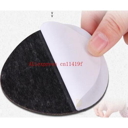 Free Shipping 1000PCS Durable Non Slip Sticker Self-Adhesive Anti Slip Sole Shoe Protector Pads Insoles Cushion Black Col
