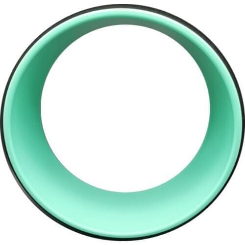 Free Shipping Fast Delivery Manufacturer Wholesale Green Customized Fitness Gym Exercise ABS TPE Yoga Wheel