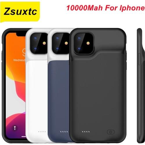 10000mAh Battery Case for iPhone 12 Pro 11 Pro Max Power Bank Charging Charger Cover for iPhone XS Max XR 7 8 Plus 6s SE 2020