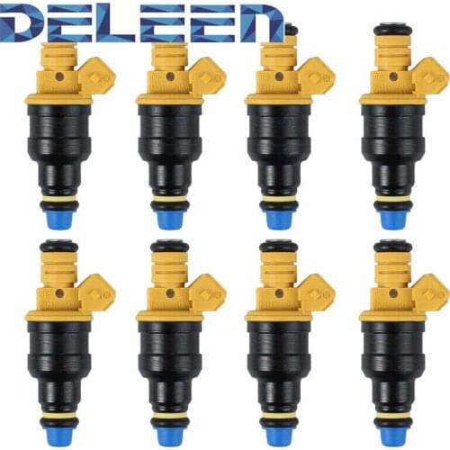 Deleen 8x High impedance Fuel Injector 0280150943 / FJ713 For Ford Car Accessories