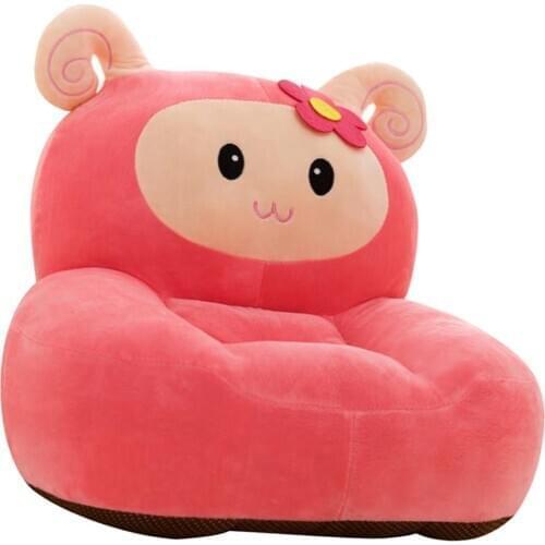 Baby Kids Foldable Sofa Chair Cover Kids Armchair Sweet Seats Pads Kids Furniture Lounger Bed Cover Children Armchair Cover