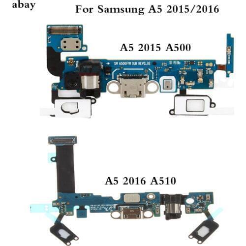For Samsung Galaxy A510/A500 Original USB Charging Dock A5 2016/2015 SM-A510F A510/ A500 F Charge Port Dock Connector Flex Cable