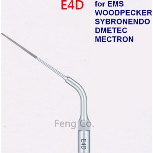 E4D Ultrasonic Scaler Tips Endo Perio Dental Scaling Fit EMS Woodpecker Handpiece Dentistry Instrument