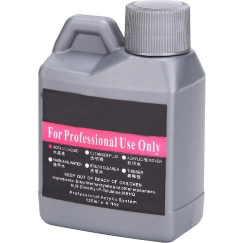 EMA LIQUID MONOMER 120 Ml 4oz.EMA Monomer liquid Acrylic MMA free Liquid Monomer Professional -Acrylic Purple Liquid Monomer