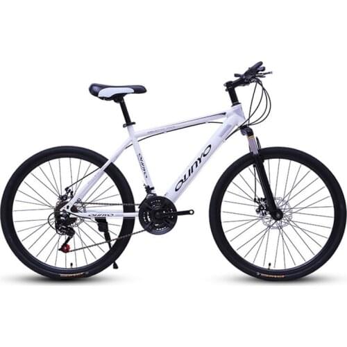 Bicycle Mountain Bike Double Disc Brakes Adult Men and Women Variable Speed Off Road Shock Road Racing