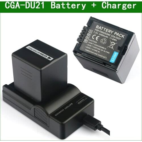 LANFULANG 2pc Battery and USB Charger for Panasonic NV-GS38 GS50 GS58 GS65 GS120 GS140 GS150 GS180 GS188 GS230 GS300 GS320 GS328