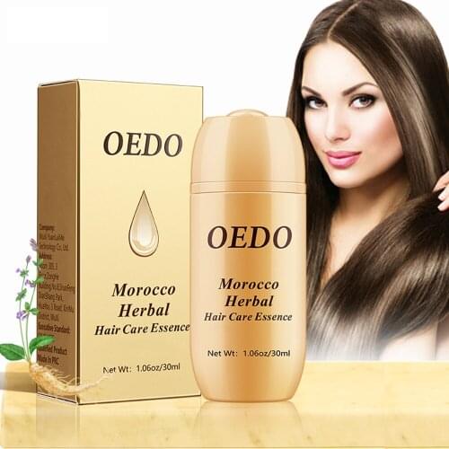 30g Morocco Herbal Hair Care Essence Dark Black Hair Nourish Hair Roots Against Rashness Dryness Soft Hair Curling Tail Oil