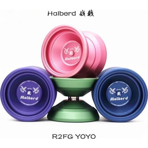 New Arrive R2FG YOYO Halberdrill metal Professional competitive yo-yo