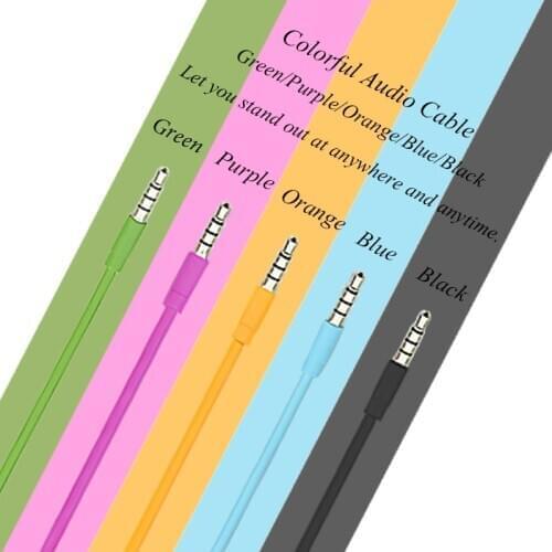 New 3.5mm Audio Jack 3.5 mm 4 Poles Aux Cable for Car Headphone Beats Aux Speaker high quality