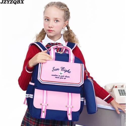 Backpack For Girls Multi Pocket School Bag Orthopedic Children mochila Teenage Female mochilas Large Capacity Backpacks