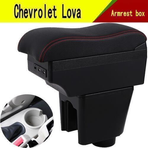 For Car Chevrolet Lova Armrest Box central Store content Storage arm support elbow rest