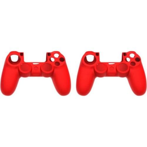 HOT-Silicone Protective Cover Device for Ps4 Gamepad Protective Cover Ps4 Gamepad Controller Protective Cover