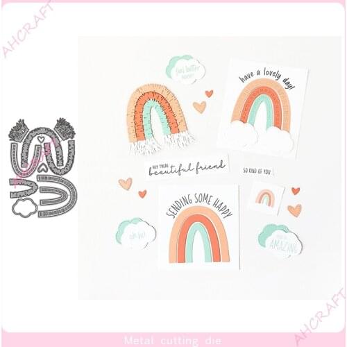 Celebration Ribbon Metal Cutting Dies for DIY Scrapbooking Photo Album Decorative Embossing Paper Card Crafts Die 2021