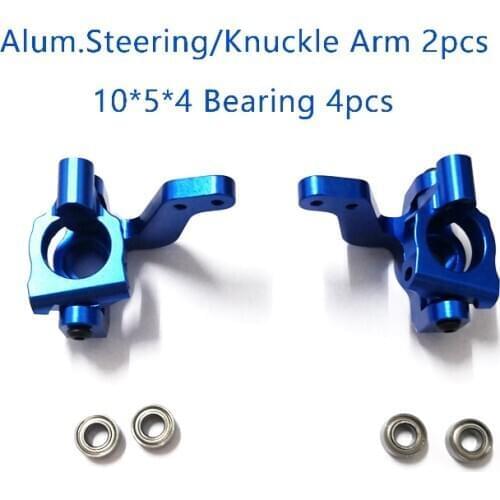 2pcs Alloy Steering Arm For Rc Hobby Model Car 1-10 Vrx racing Octane Vetta Karoo Ftx Outlaw Upgraded Hop-Up Part 10923