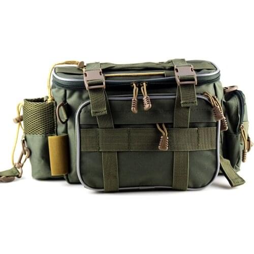 Fishing Bag Multifunctional Outdoor Sports Waterproof Storage Fishing Lure Bag Single Crossbody BagsOutdoor hunting bag Both