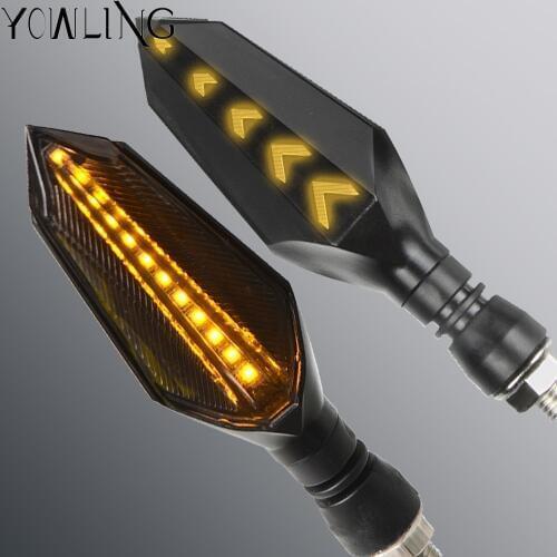 Motorcycle LED Turn Signal Indicator Amber Light for YAMAHA FZ1 FZ6 FZ8 MT-09 For SUZUKI GSR 600 400 750 GSR750 GSR600 GSR400