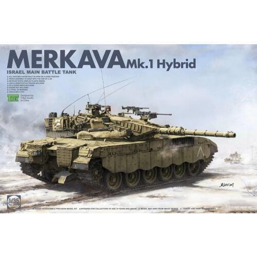 TAKOM 2079 1/35 Scale Israel Merkava Mk.1 Hybrid MBT Plastic Model Building Kit