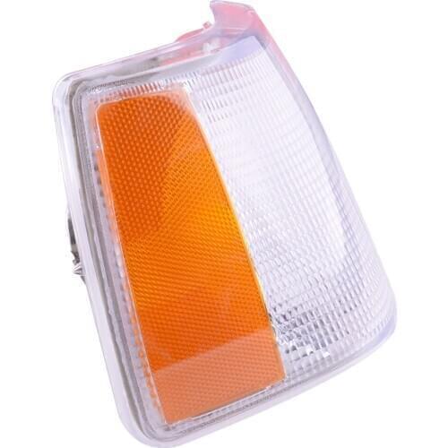 Right 13696109 VO2521105 Car Front Parking Corner Marker Light Cover Turn Signal Driving Lamp Cap Fit for Volvo 940 960 740 1992